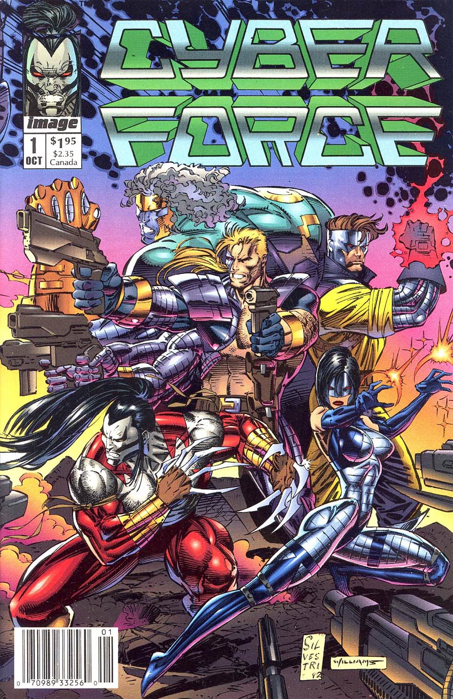 Cyberforce #1 Cover C Newsstand Edition