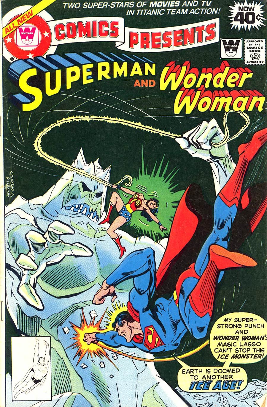 DC Comics Presents #9 Whitman Variant