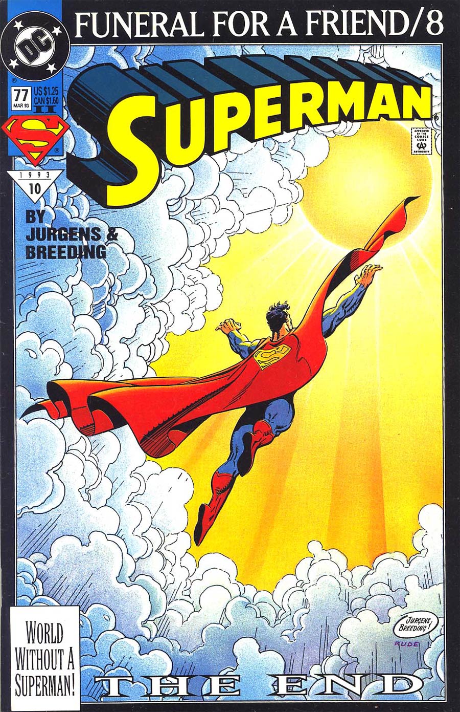 Superman Vol 2 #77 Cover B 2nd Ptg