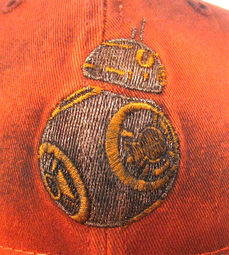 Star Wars Episode VIII The Last Jedi BB-8 Orange 920 Strapback Cap