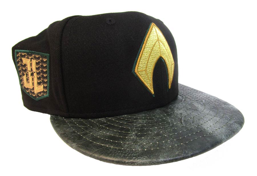 Justice League Movie Aquaman Tan 950 Snapback Cap