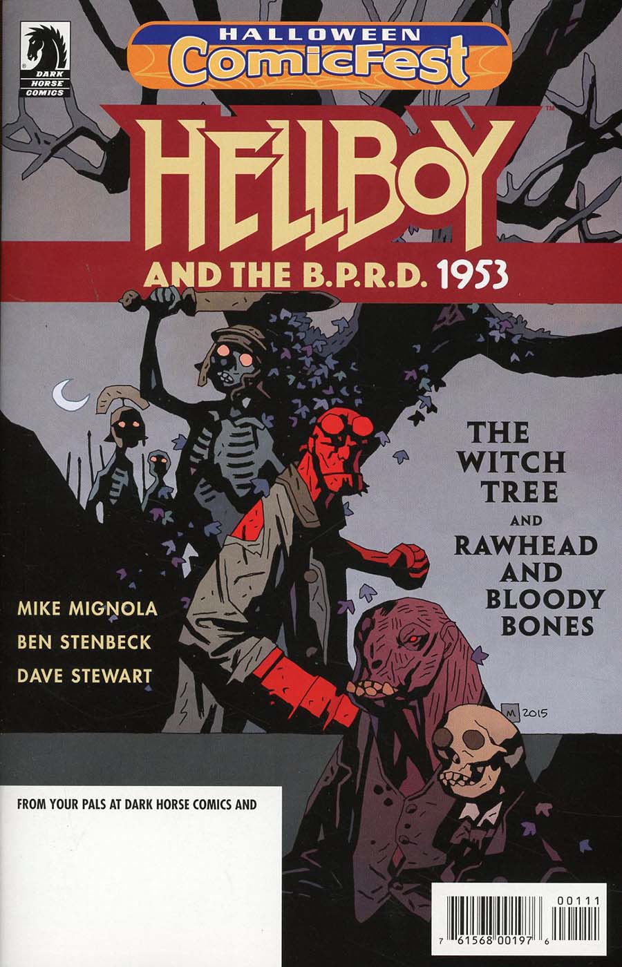 HCF 2017 Hellboy And The BPRD 1953 Witch Tree & Rawhead And Bloody Bones
