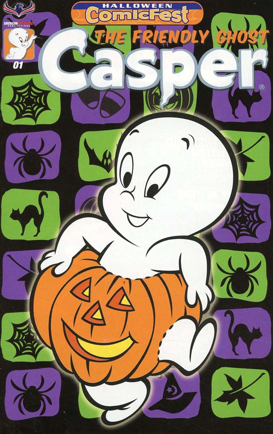 HCF 2017 Casper The Friendly Ghost Halloween Treats Mini Comic