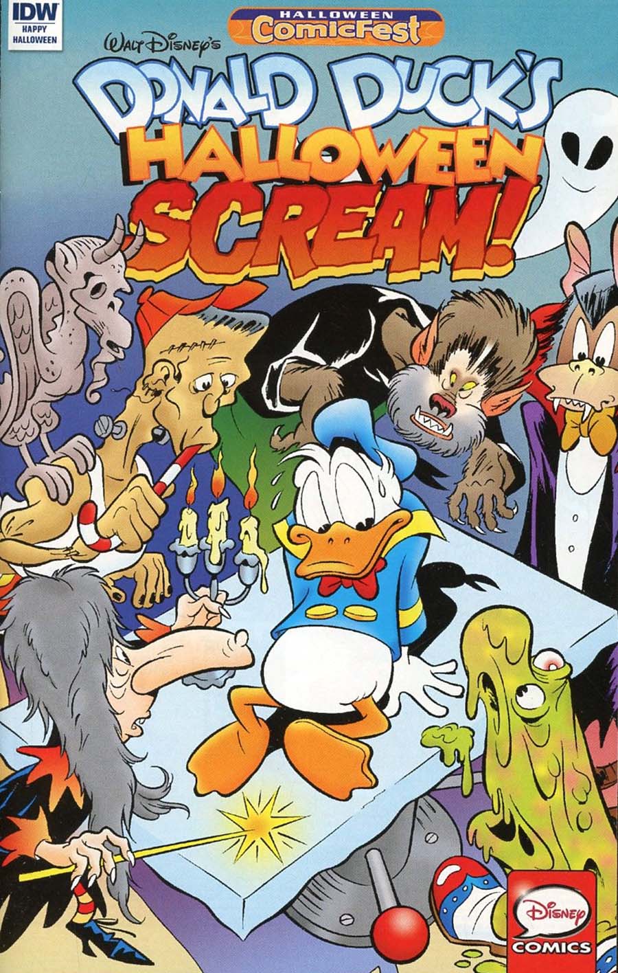 HCF 2017 Donald Ducks Halloween Scream #2 Mini Comic