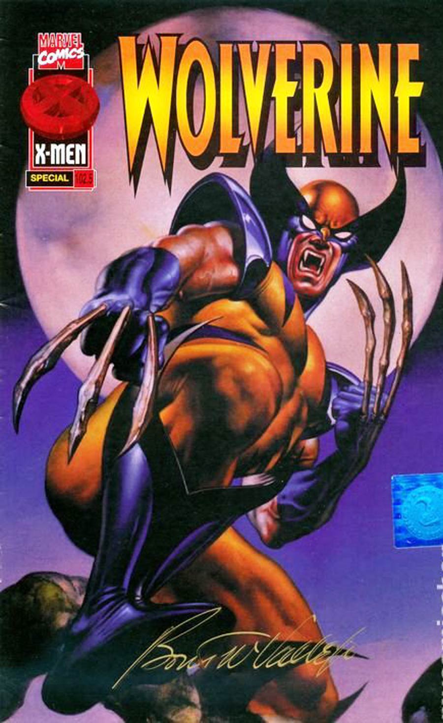 Wolverine Special #102.5 Cover B Signed Edition With Certificate