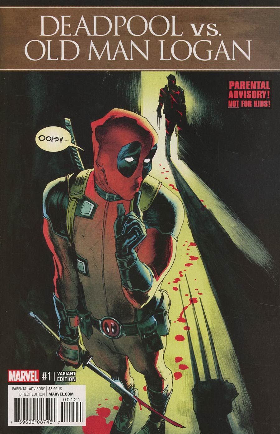 Deadpool vs Old Man Logan #1 Cover D Incentive Rafael Albuquerque Variant Cover