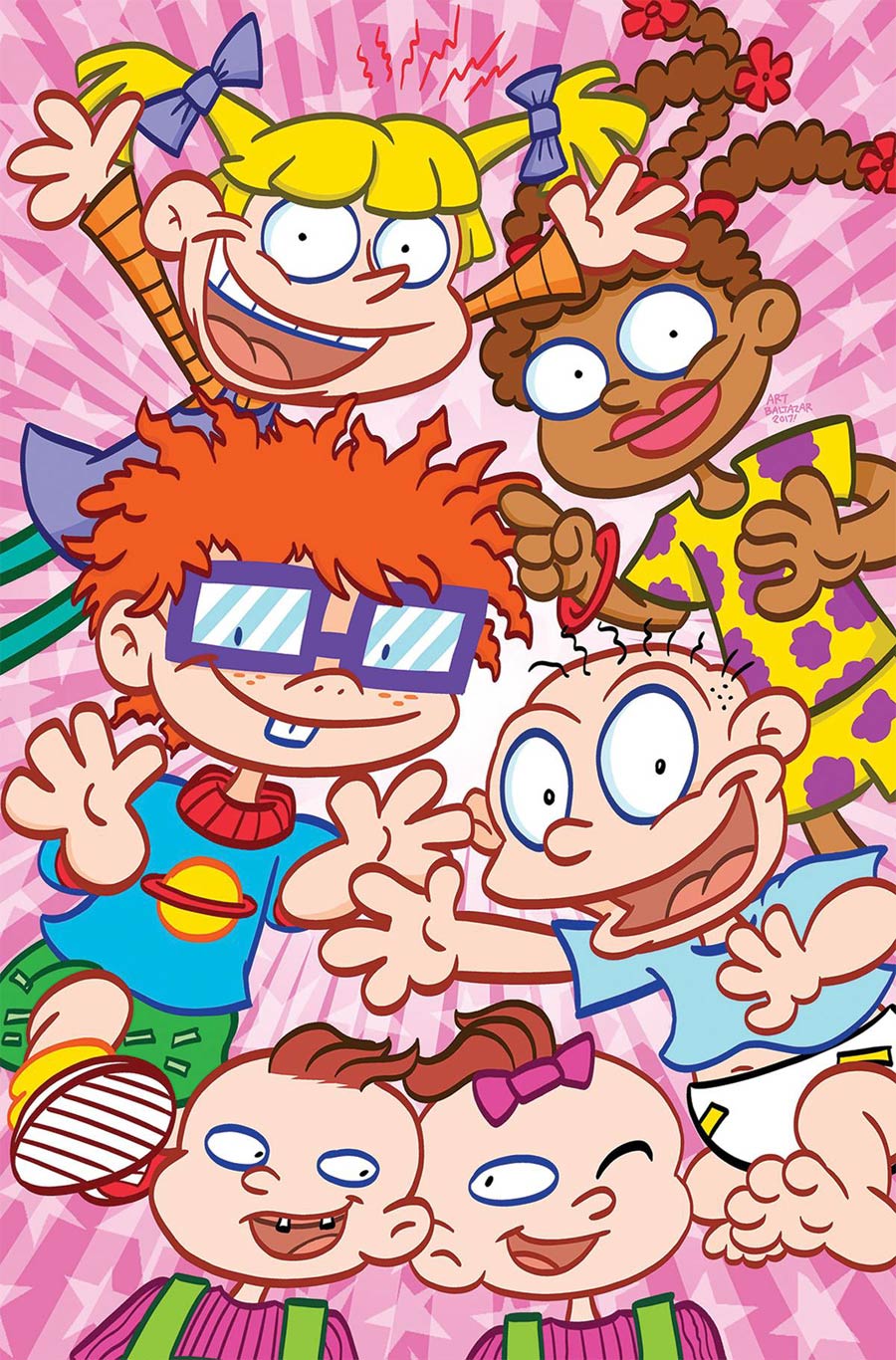 Rugrats #1 Cover E Incentive Art Baltazar Virgin Variant Cover