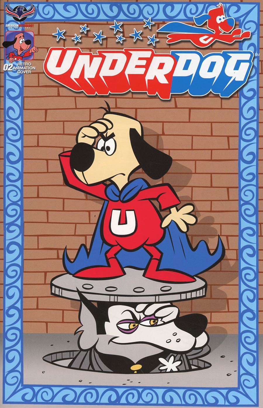 Underdog (American Mythology) #2 Cover D Incentive Patrick Owsley Retro Animation Variant Cover