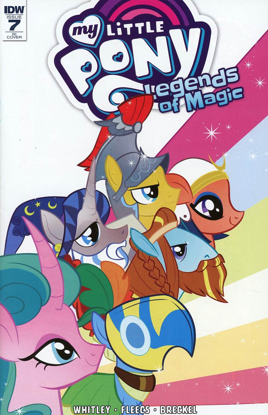 My Little Pony Legends Of Magic #7 Cover C Incentive Nicoletta Baldari Variant Cover