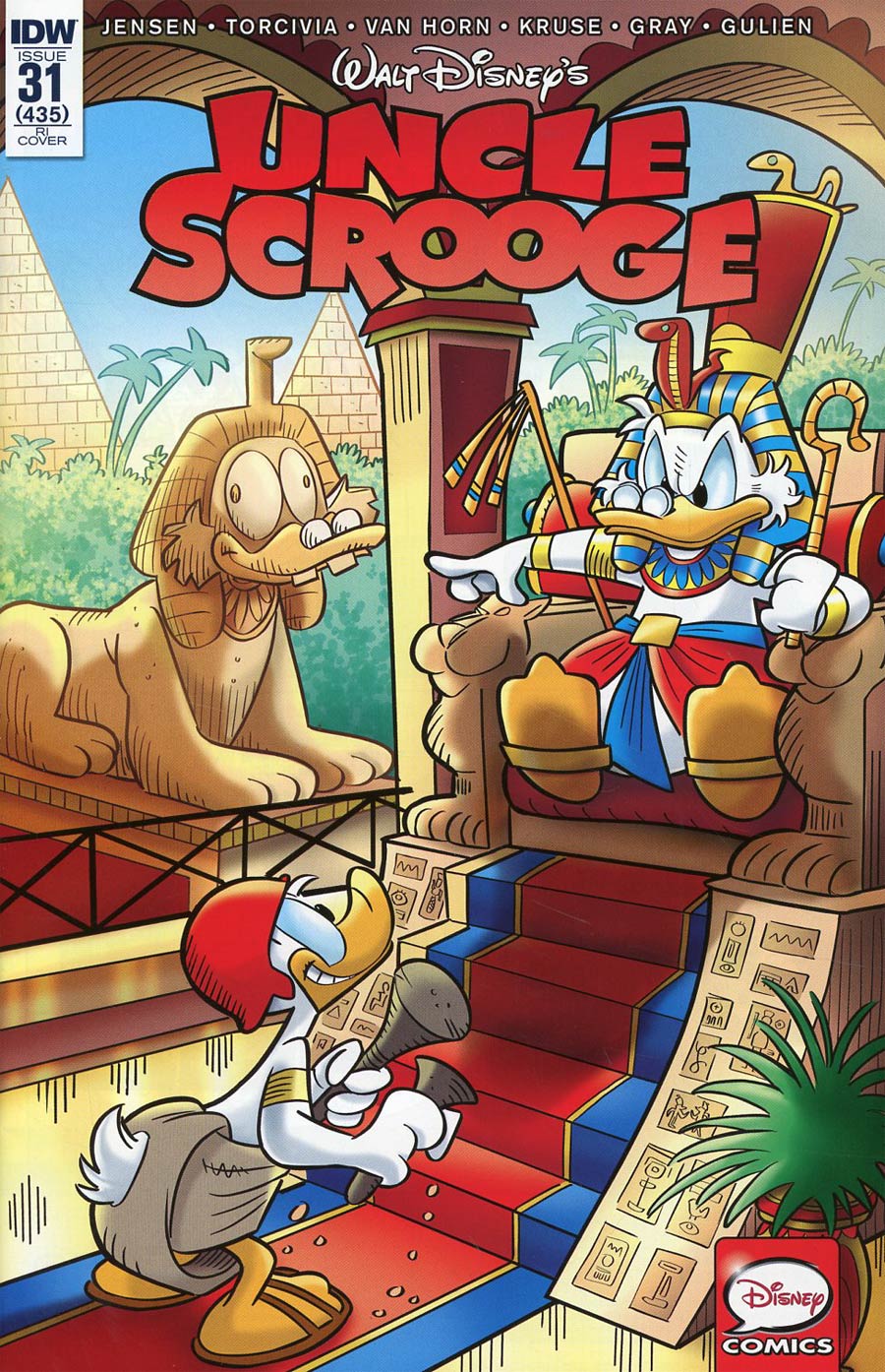 Uncle Scrooge Vol 2 #31 Cover C Incentive Marco Gervasio Variant Cover