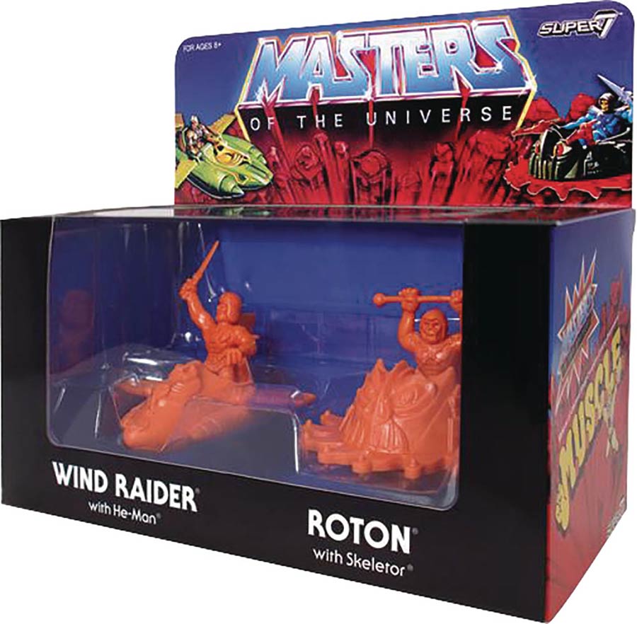 Masters Of The Universe M.U.S.C.L.E. 4-Pack Variant - Orange