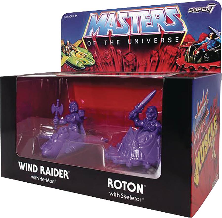 Masters Of The Universe M.U.S.C.L.E. 4-Pack Variant - Purple