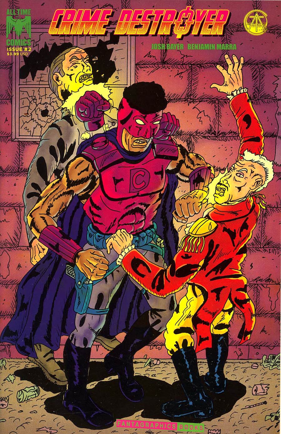 All Time Comics Crime Destroyer #2 Cover B Andrew Buck