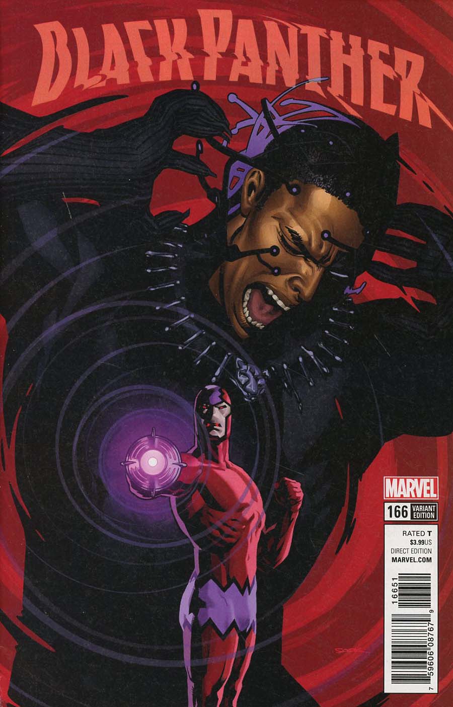 Black Panther Vol 6 #166 Cover F Incentive Ryan Sook Variant Cover (Marvel Legacy Tie-In)