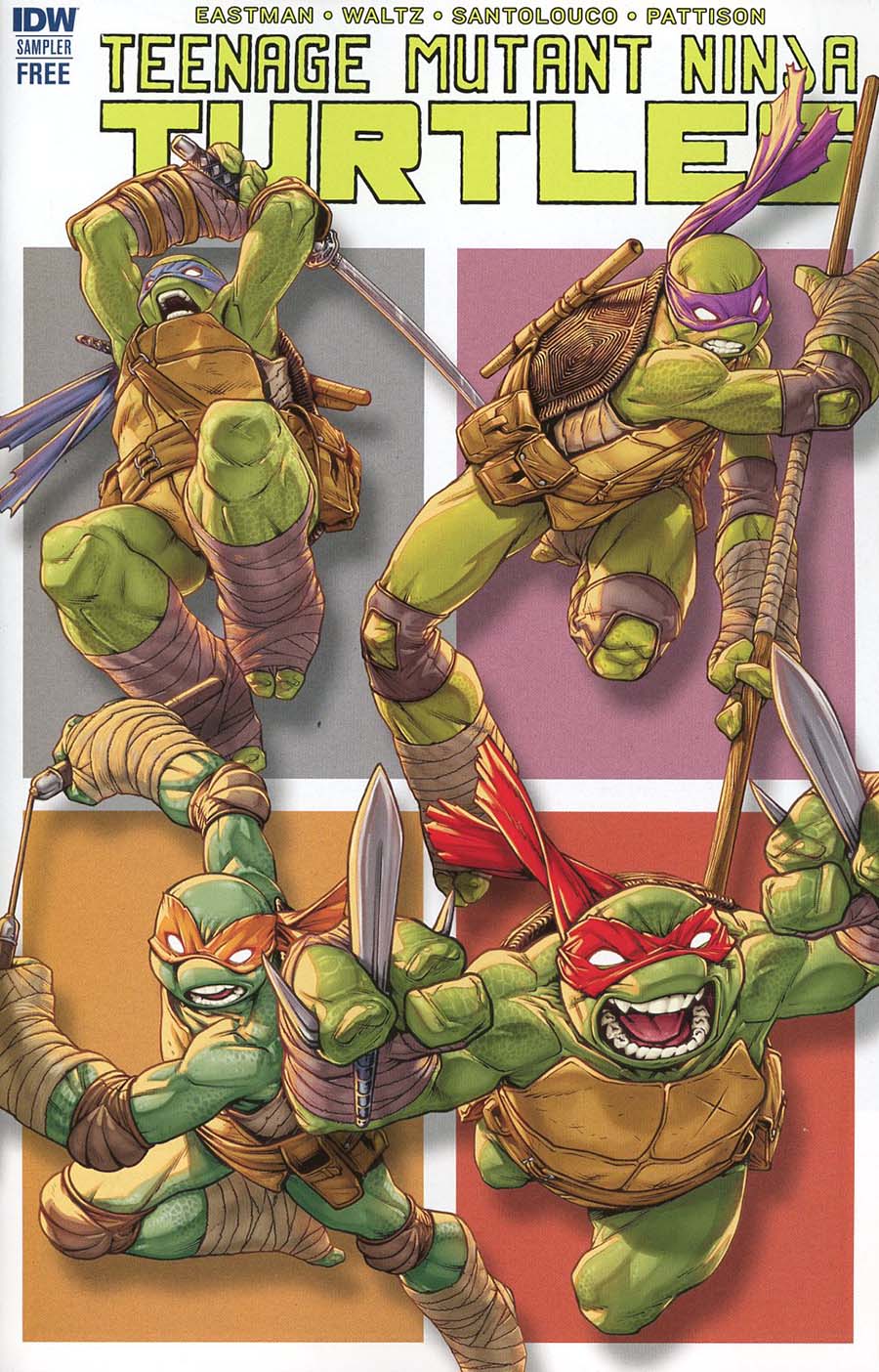 Teenage Mutant Ninja Turtles Sampler