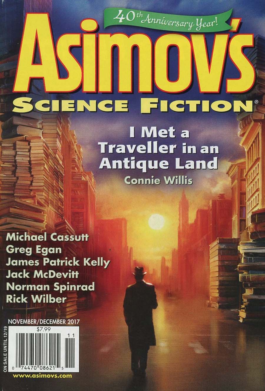 Asimovs Science Fiction Vol 41 #10 & 11 November / December 2017