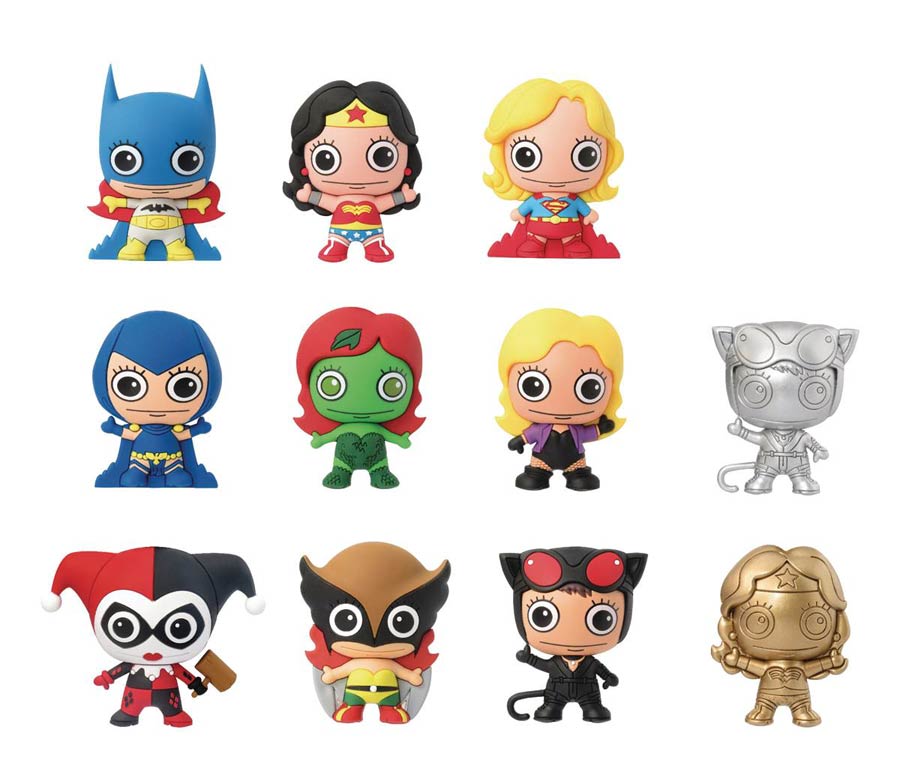 DC Super Hero Girls Laser Cut Figural Keyring Blind Mystery Box