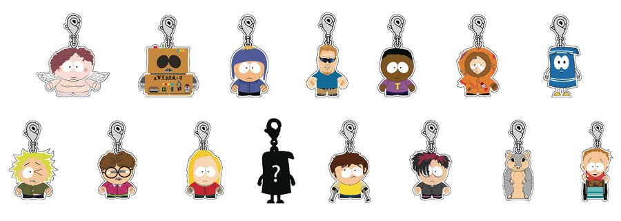 South Park Zipper Pulls Series 2 Blind Mystery Box