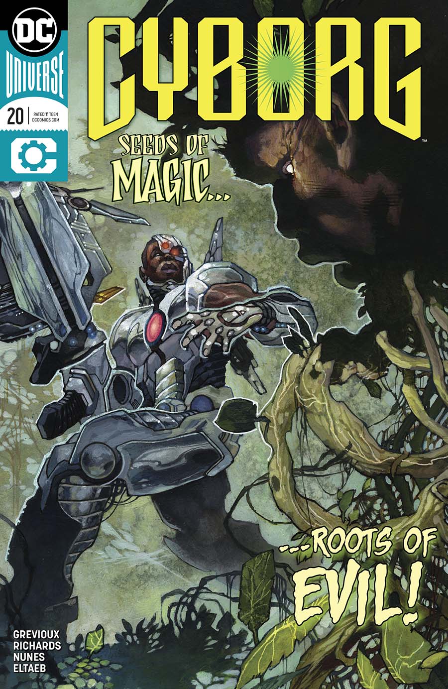 Cyborg Vol 2 #20 Cover A Regular Simone Bianchi Cover
