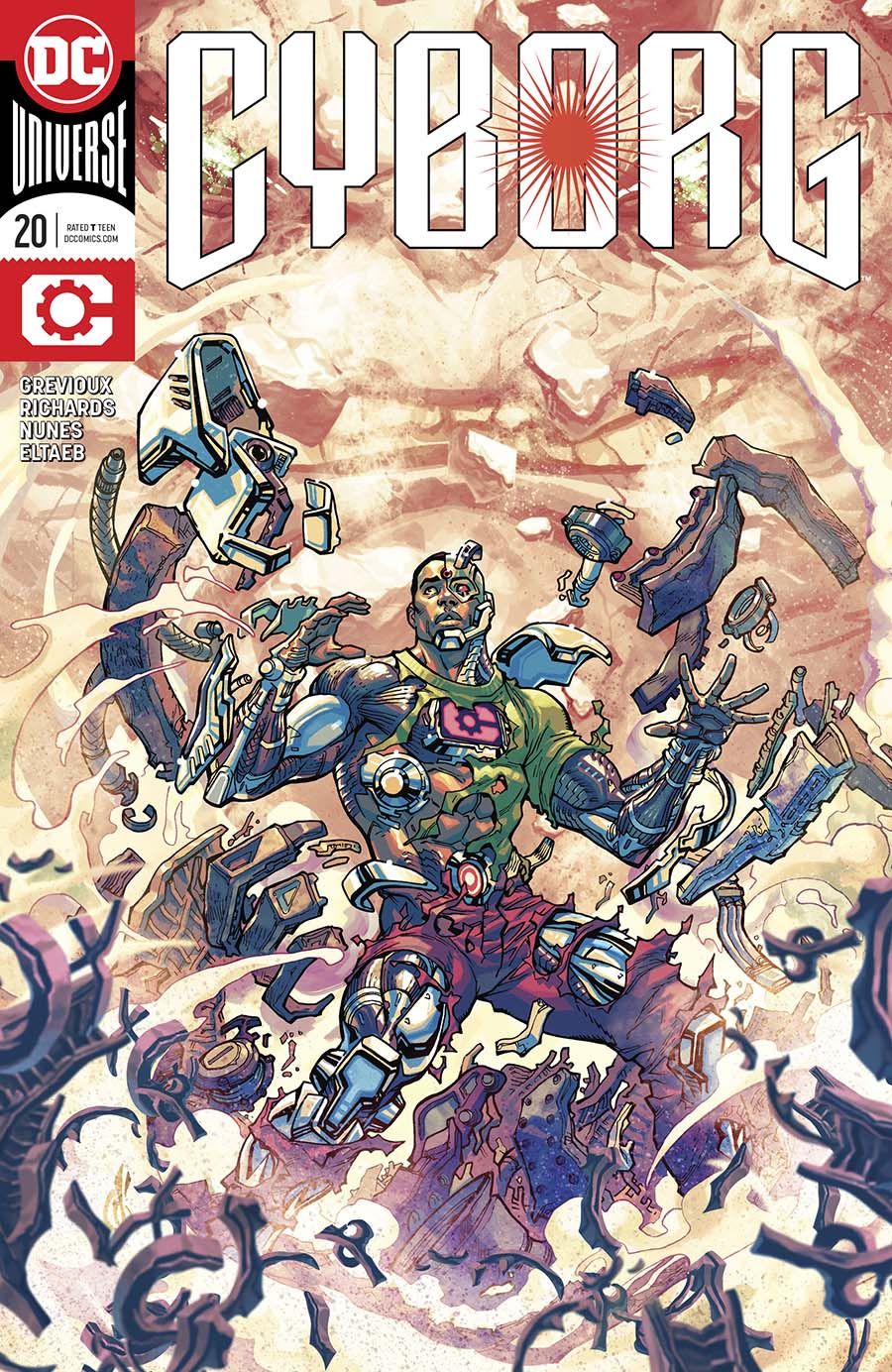 Cyborg Vol 2 #20 Cover B Variant Carlos DAnda Cover