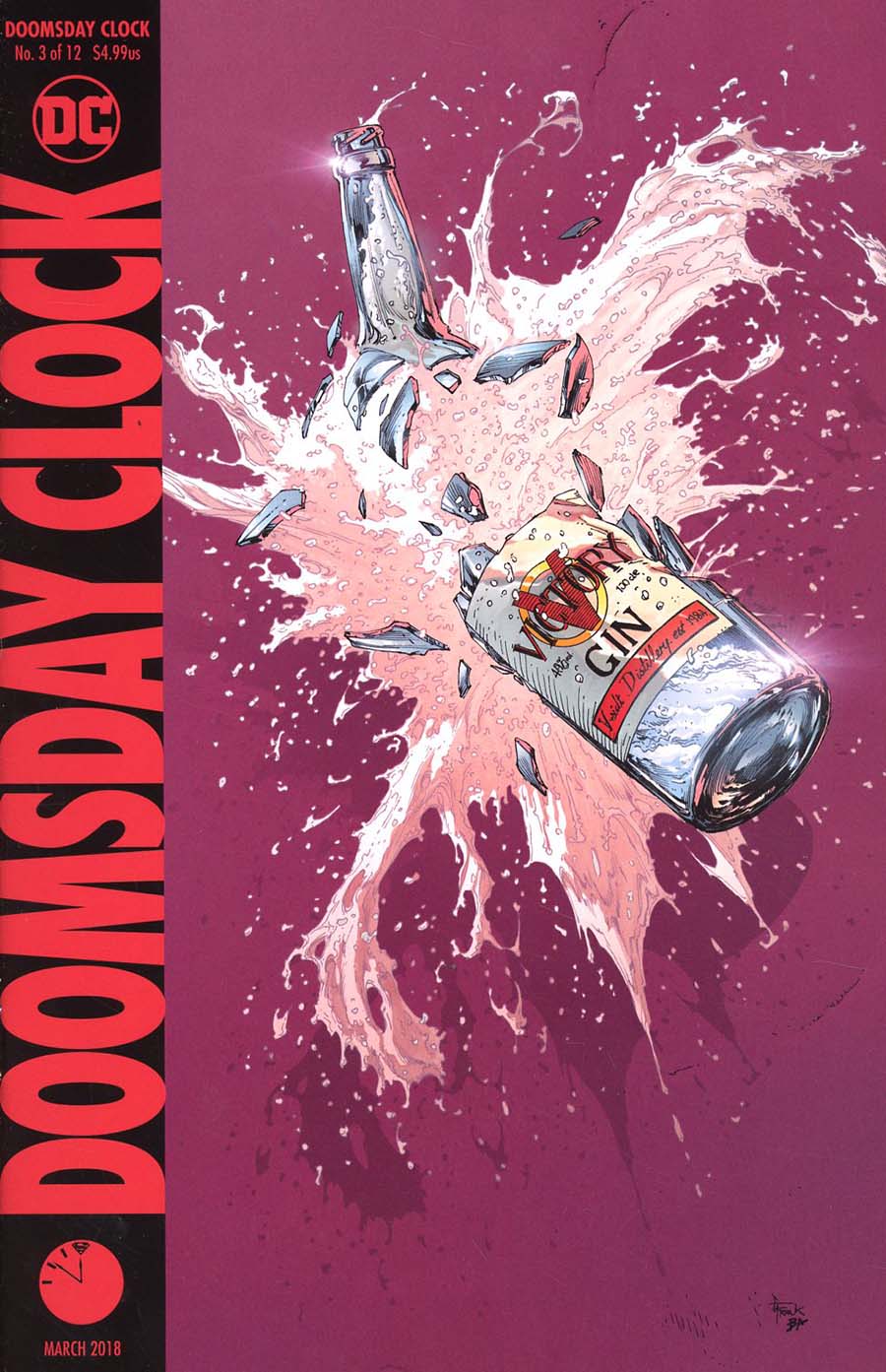 Doomsday Clock #3 Cover A Regular Gary Frank Cover