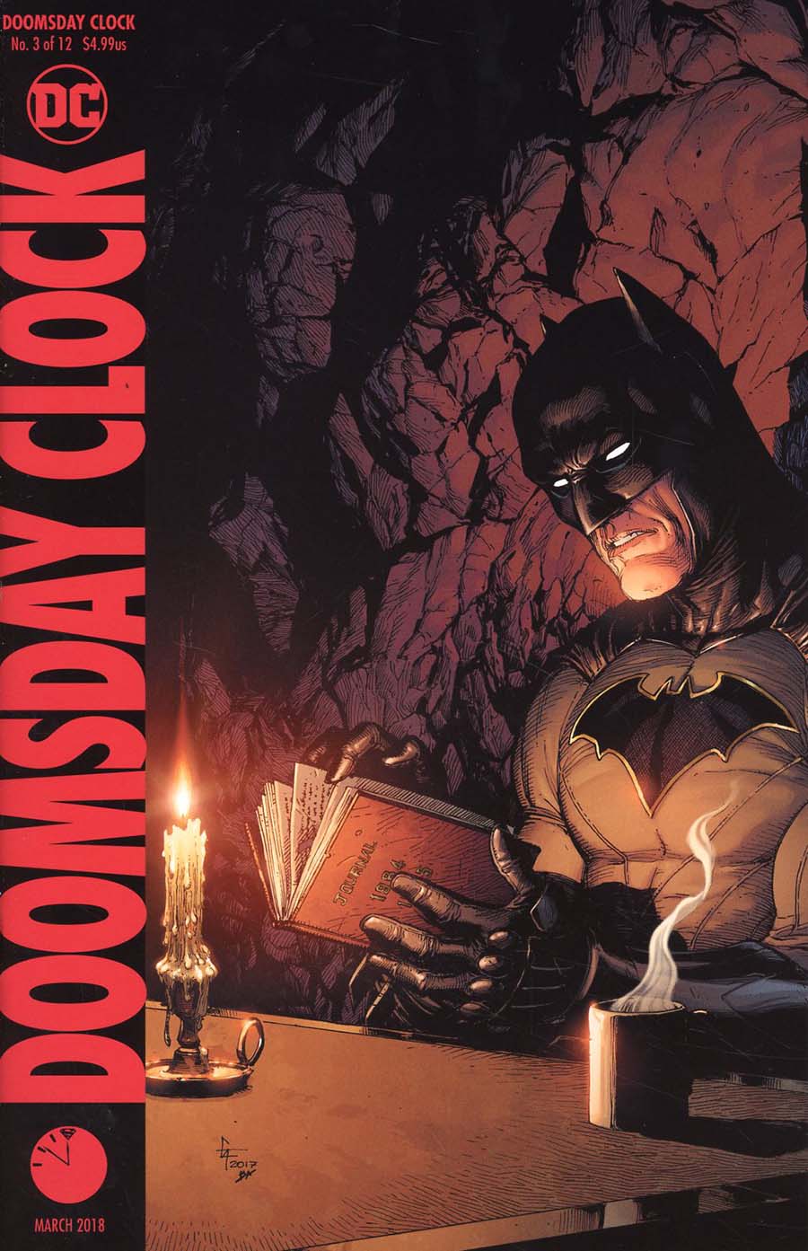 Doomsday Clock #3 Cover B Variant Gary Frank Cover