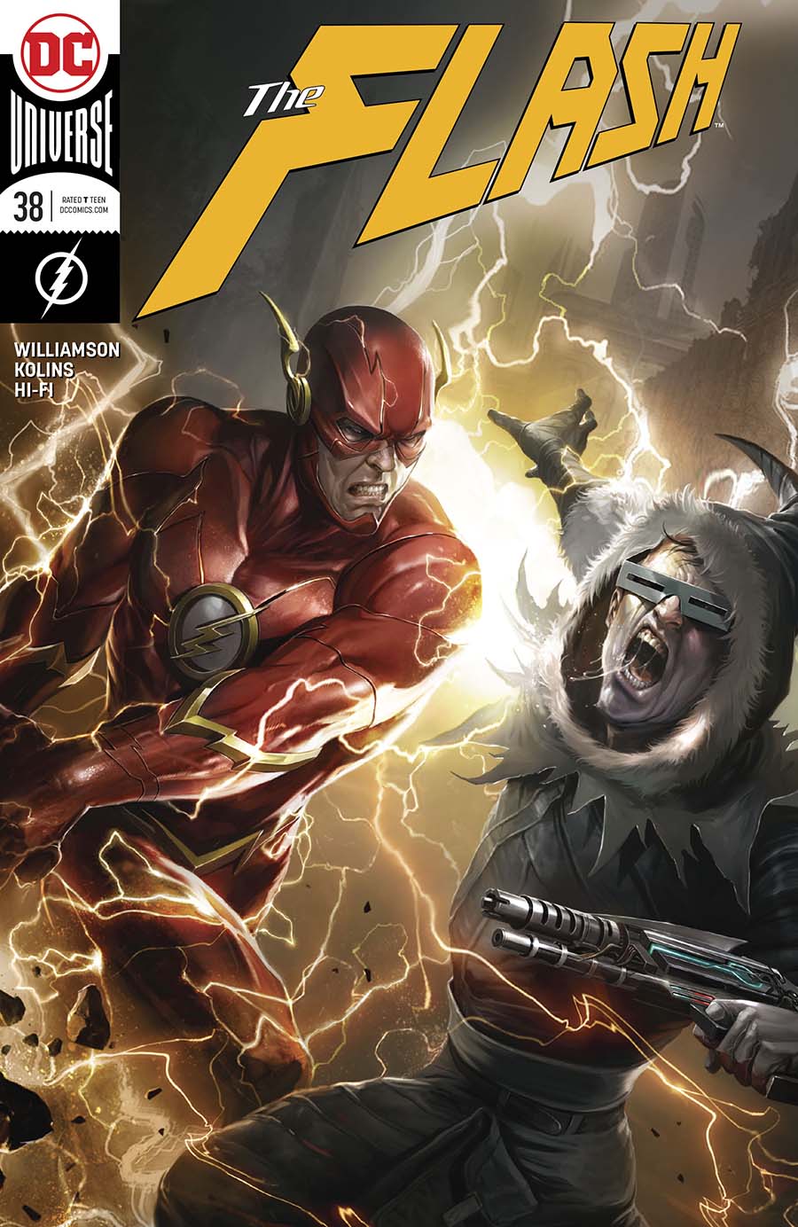 Flash Vol 5 #38 Cover B Variant Francesco Mattina Cover