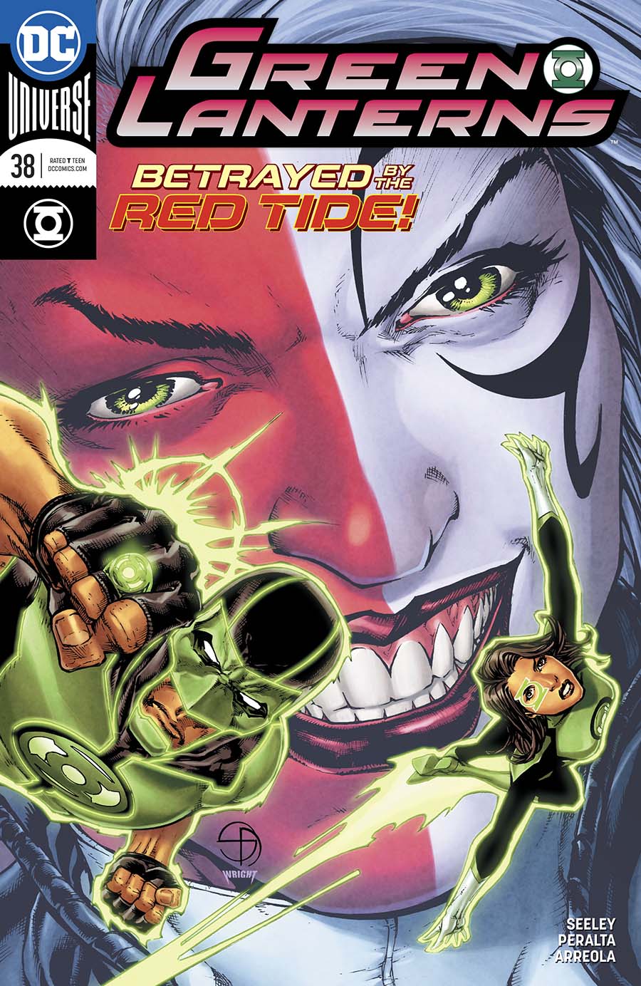 Green Lanterns #38 Cover A Regular Shane Davis Cover