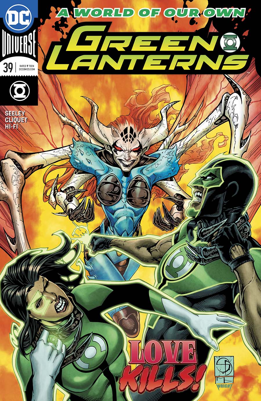 Green Lanterns #39 Cover A Regular Shane Davis Cover