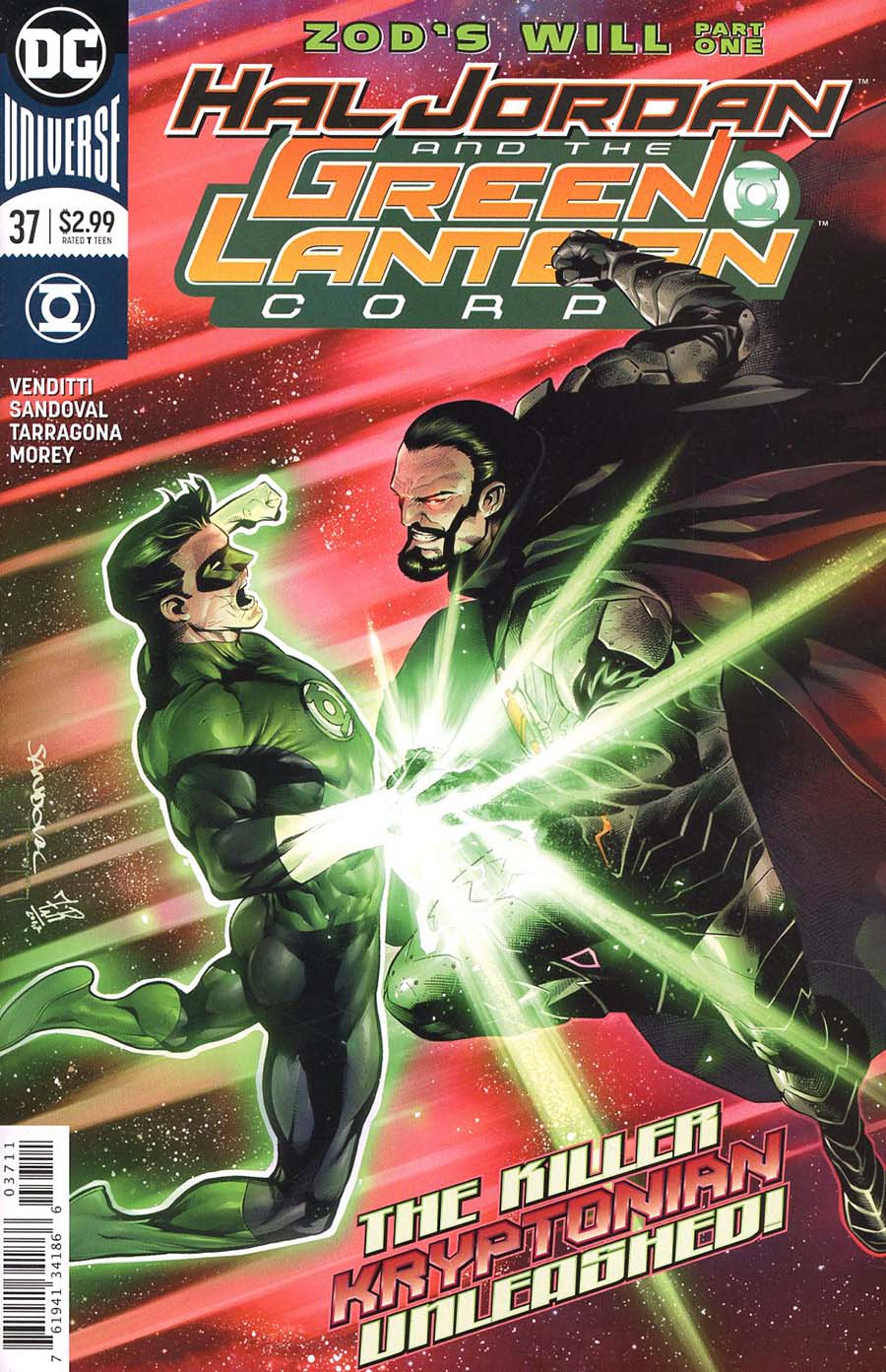 Hal Jordan And The Green Lantern Corps #37 Cover A Regular Rafa Sandoval & Jordi Tarragona Cover