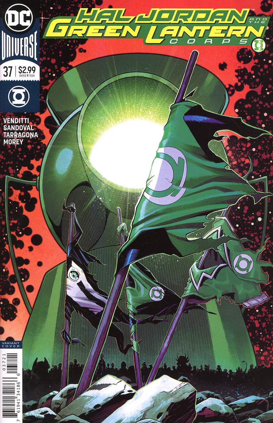 Hal Jordan And The Green Lantern Corps #37 Cover B Variant Barry Kitson Cover