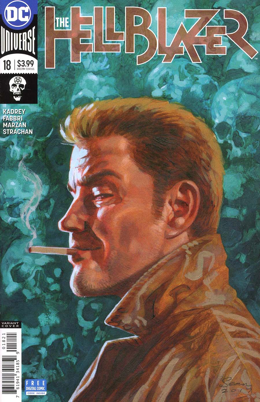 Hellblazer Vol 2 #18 Cover B Variant Sean Phillips Cover