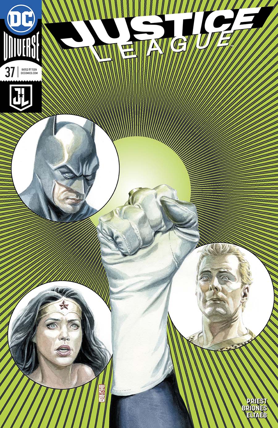 Justice League Vol 3 #37 Cover B Variant JG Jones Cover