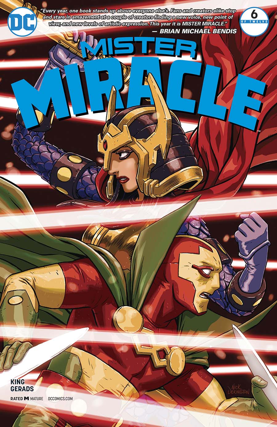 Mister Miracle Vol 4 #6 Cover A Regular Nick Derington Cover