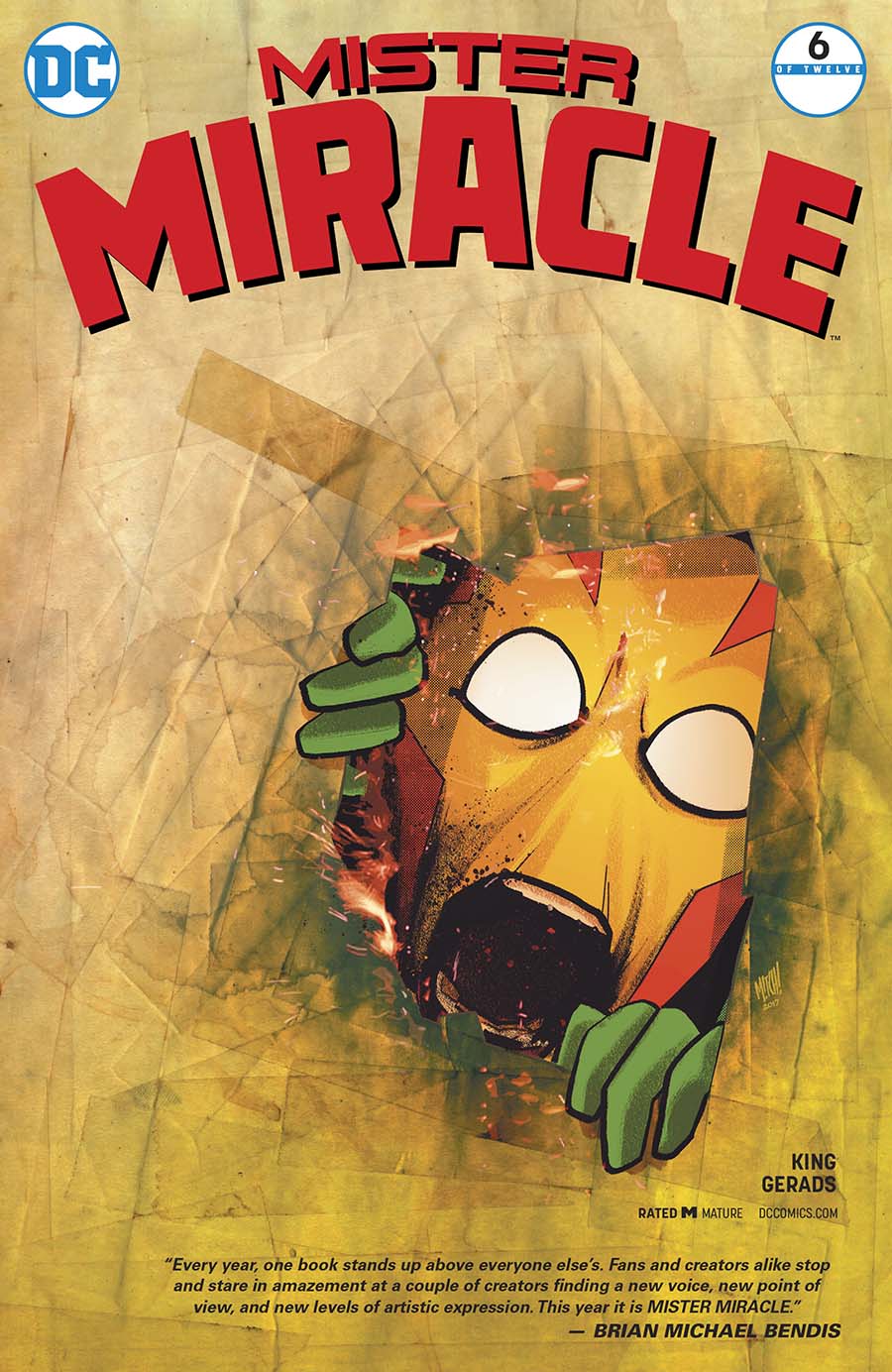 Mister Miracle Vol 4 #6 Cover B Variant Mitch Gerads Cover
