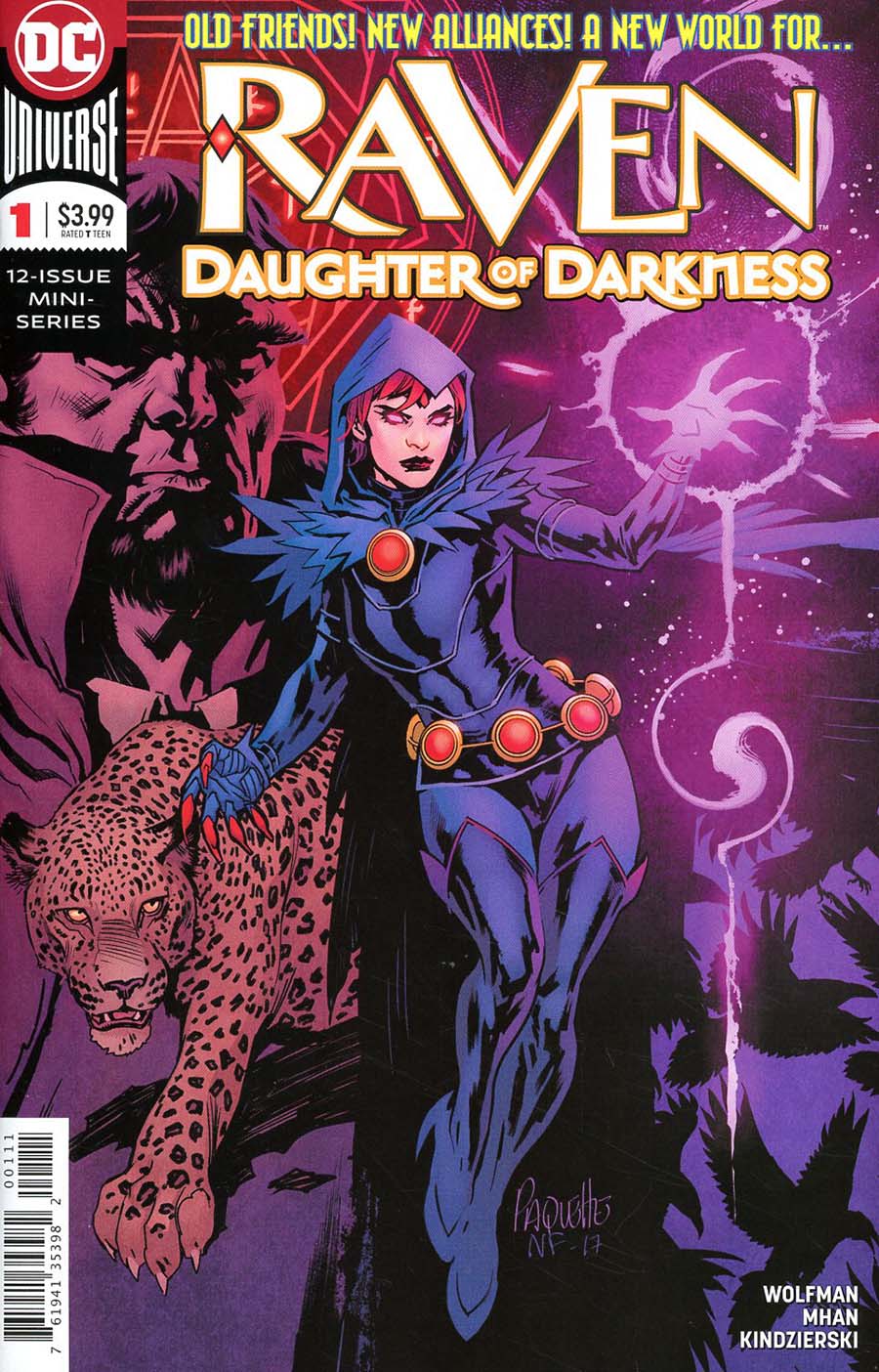 Raven Daughter Of Darkness #1 Cover A Regular Yanick Paquette Cover