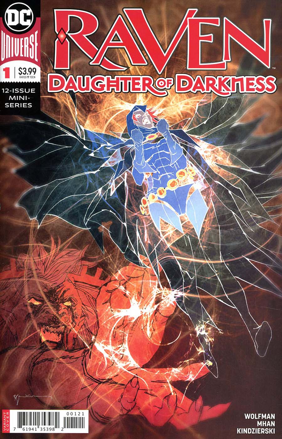 Raven Daughter Of Darkness #1 Cover B Variant Bill Sienkiewicz Cover