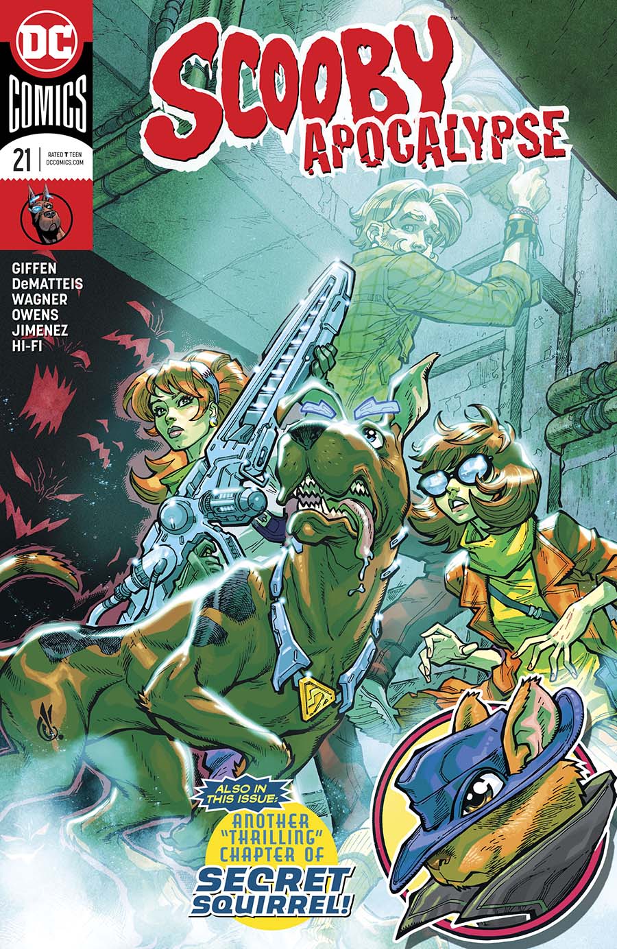 Scooby Apocalypse #21 Cover A Regular Carlos DAnda Cover