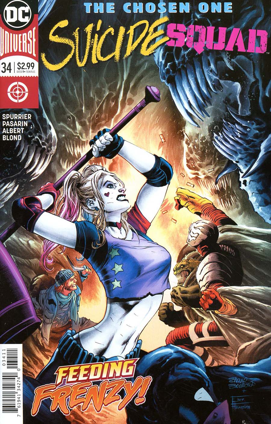 Suicide Squad Vol 4 #34 Cover A Regular Eddy Barrows Cover