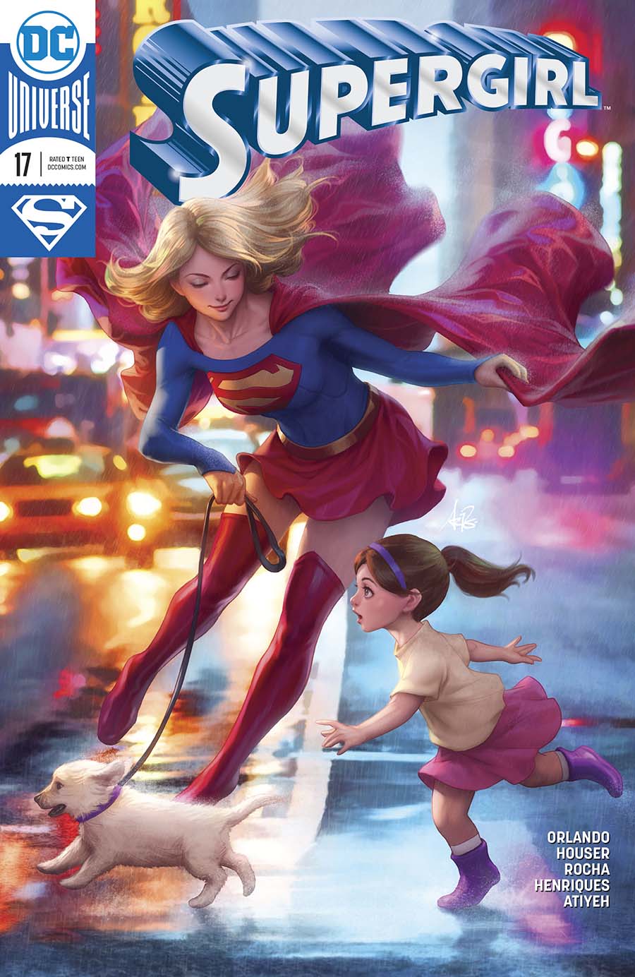 Supergirl Vol 7 #17 Cover B Variant Stanley Artgerm Lau Cover