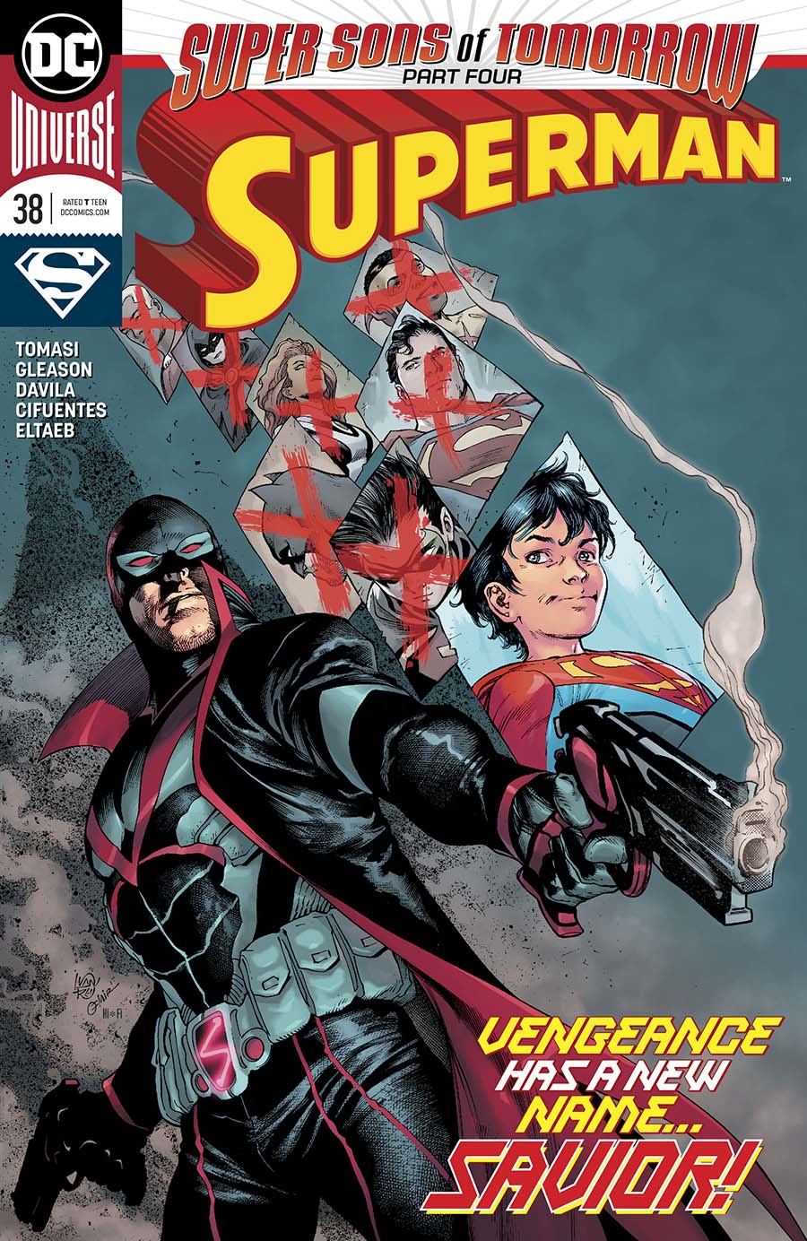 Superman Vol 5 #38 Cover A Regular Ivan Reis & Oclair Albert Cover (Super Sons Of Tomorrow Part 4)