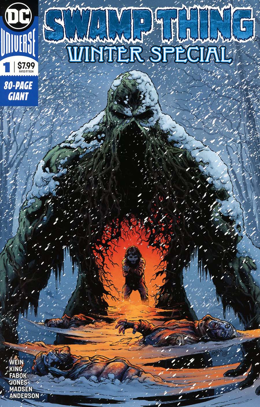 Swamp Thing Winter Special #1 Cover A 1st Ptg Regular Jason Fabok Cover