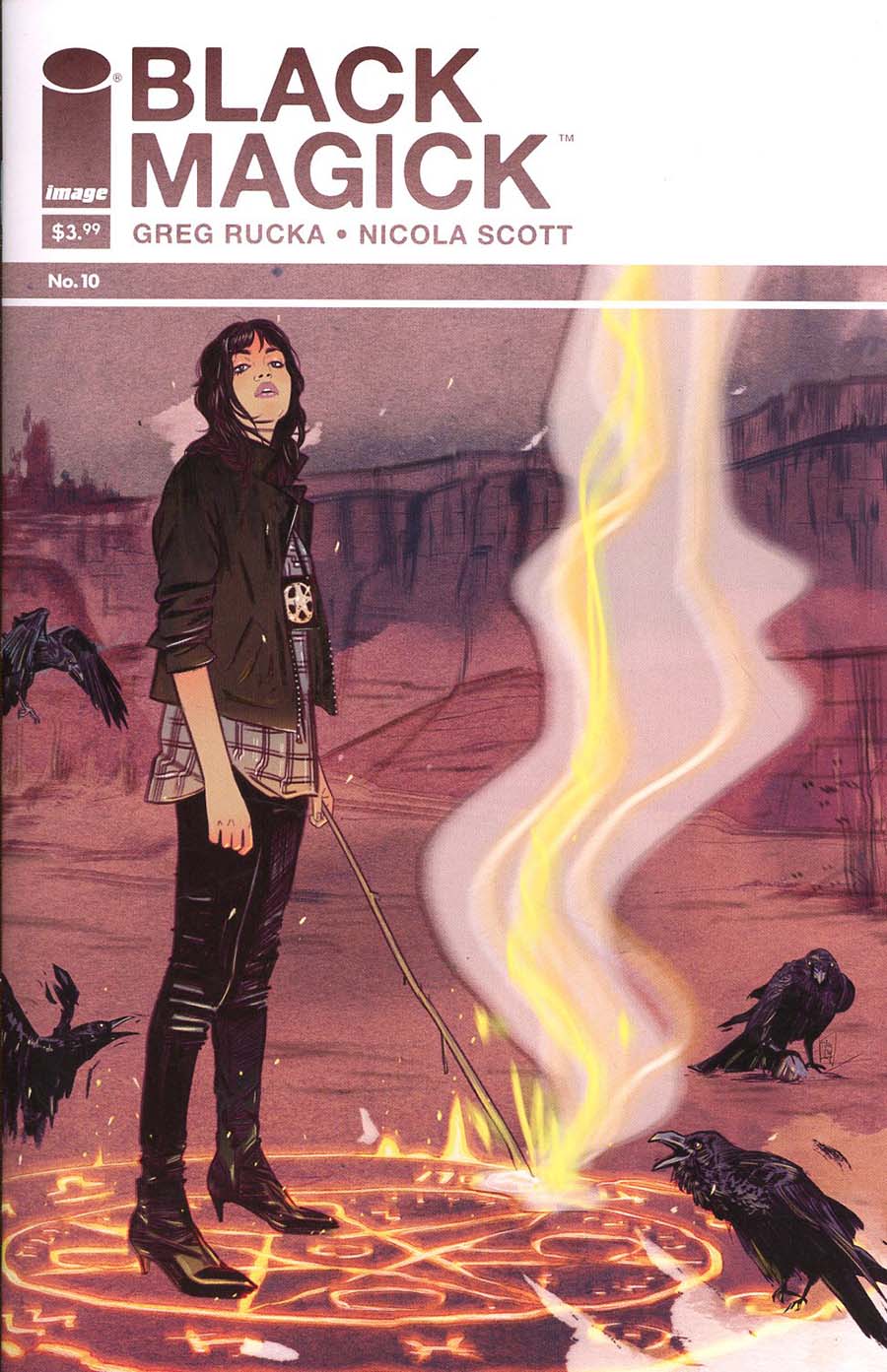 Black Magick #10 Cover B Variant Tula Lotay Cover