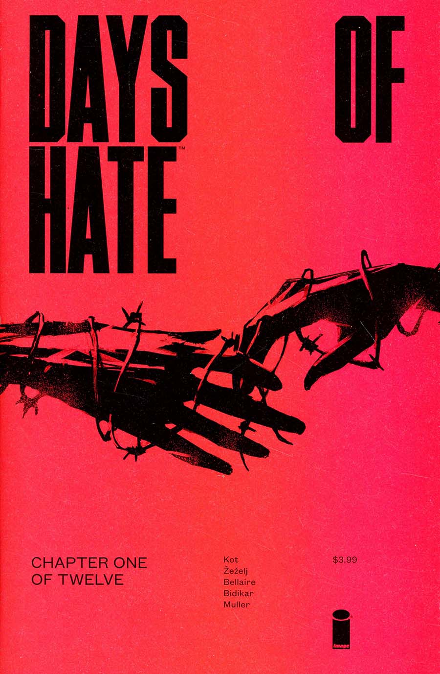 Days Of Hate #1 Cover A 1st Ptg