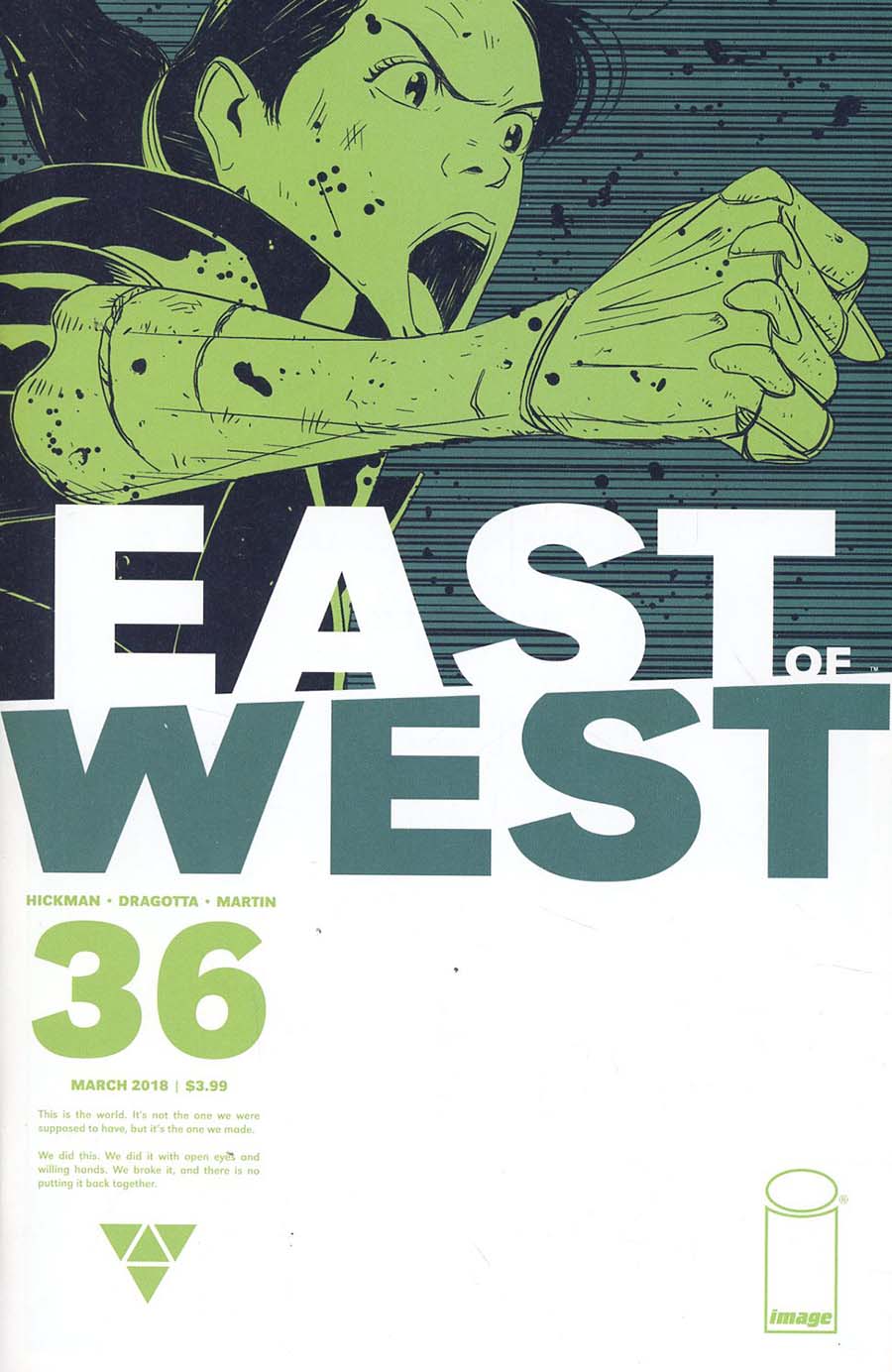 East Of West #36 Cover A Regular Nick Dragotta Cover
