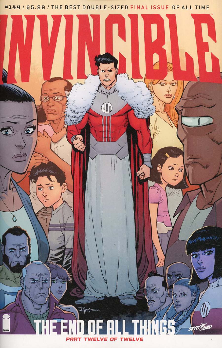 Invincible #144 Cover A Regular Ryan Ottley & Nathan Fairbairn Cover