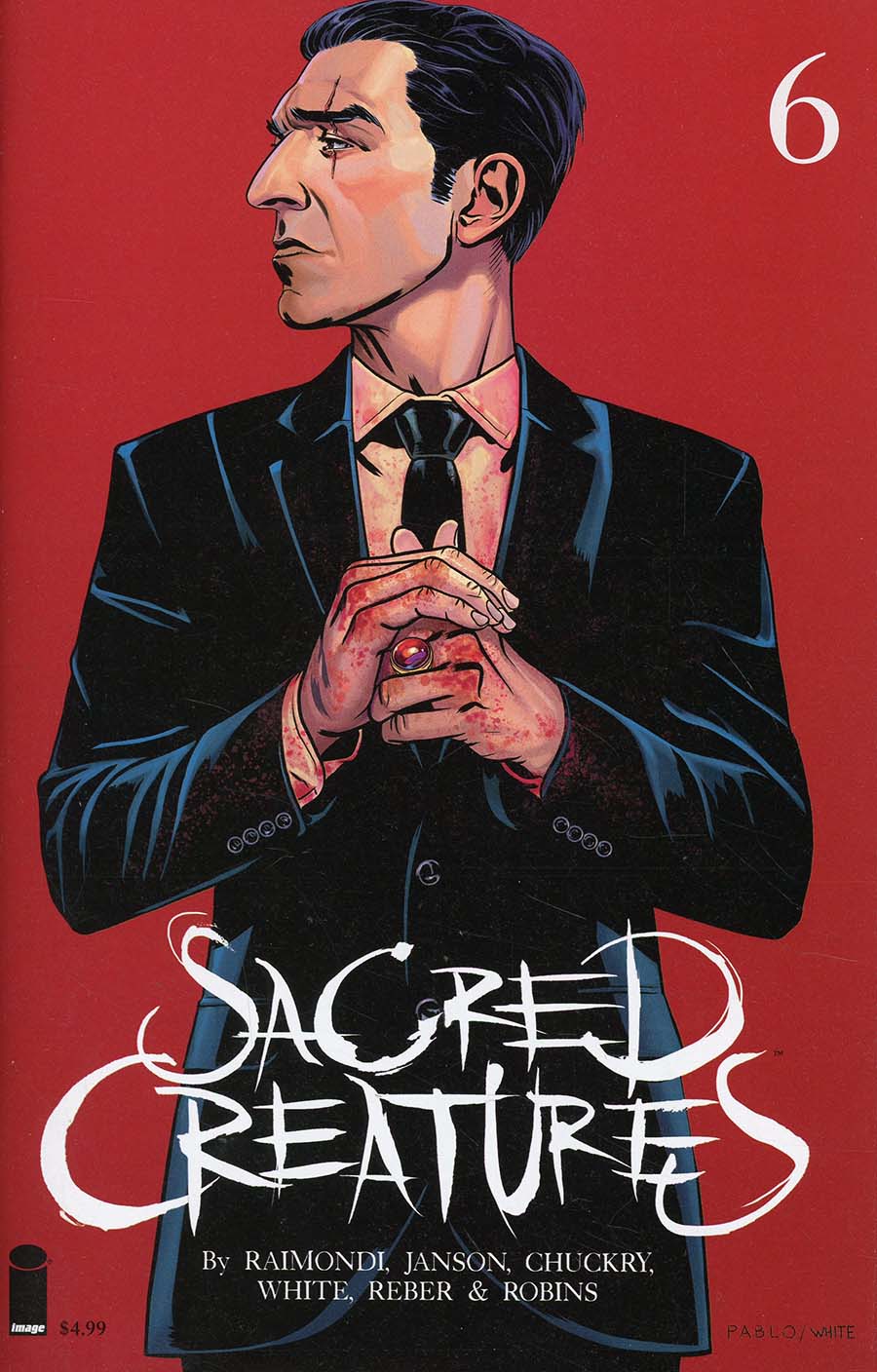 Sacred Creatures #6 Cover A Regular Pablo Raimondi Cover