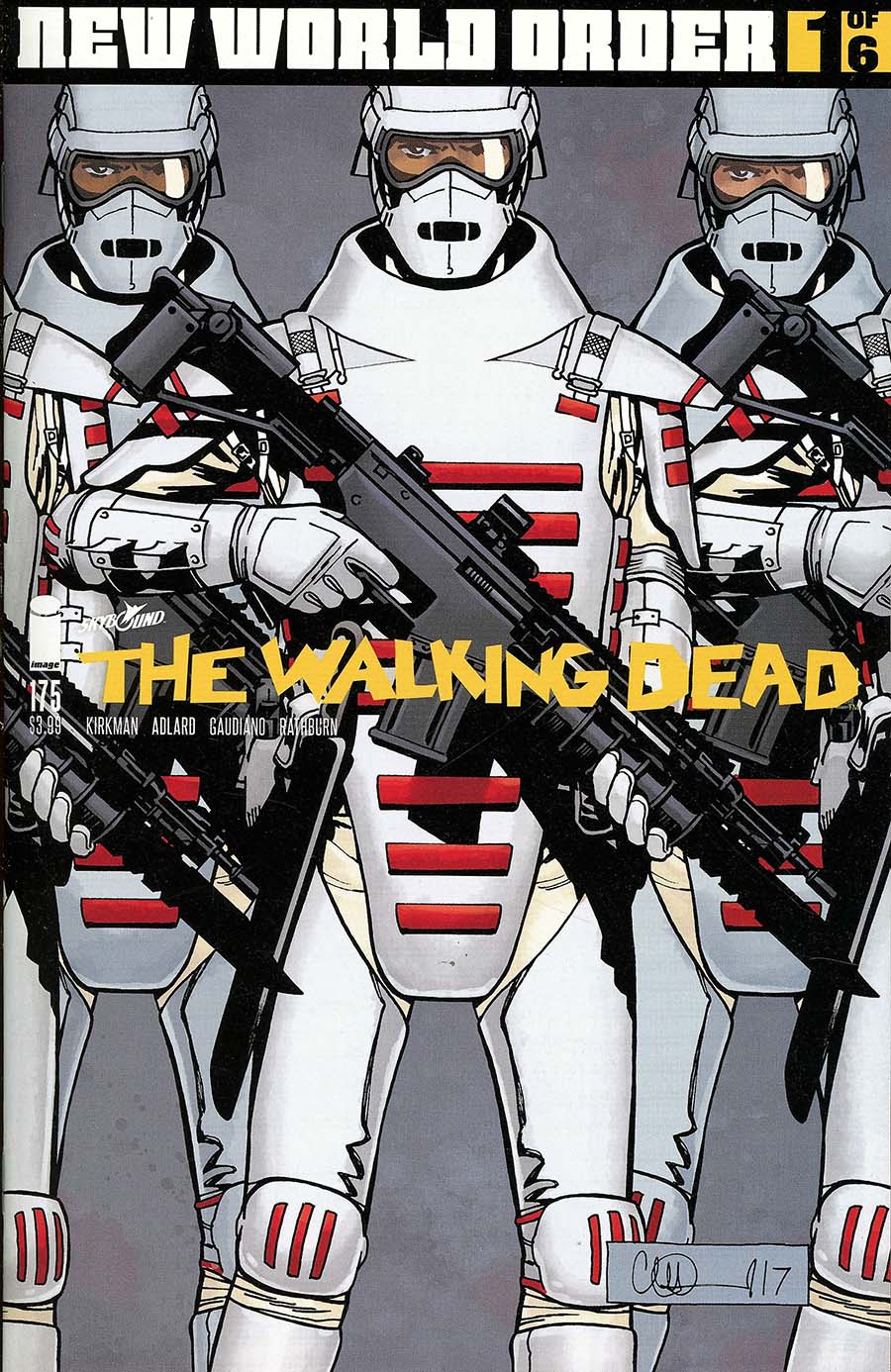 Walking Dead #175 Cover A Regular Charlie Adlard & Dave Stewart Cover