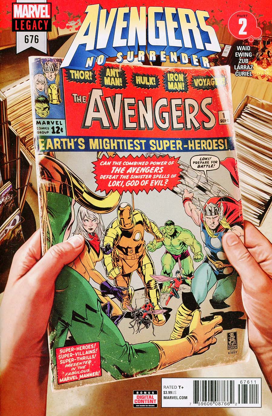 Avengers Vol 6 #676 Cover A Regular Mark Brooks Cover (No Surrender Part 2)(Marvel Legacy Tie-In)