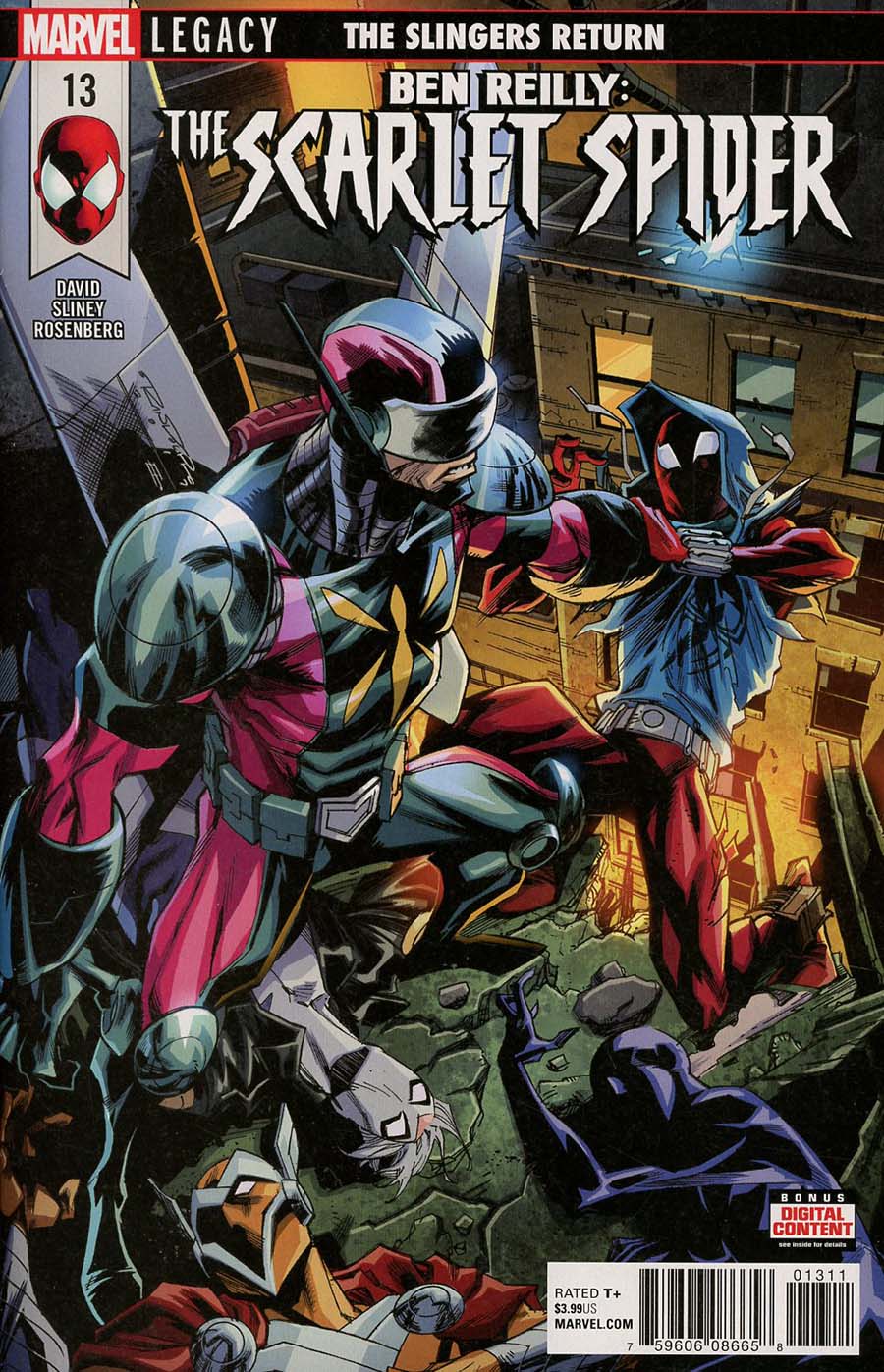 Ben Reilly The Scarlet Spider #13 (Marvel Legacy Tie-In)